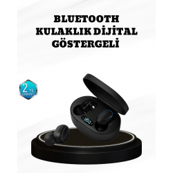 Mey İthalat® Kablosuz Bluetooth Kulaklık – Gürültü Önleyici, Suya Dayanıklı, Mikrofonlu, Uzun Pil Ömürlü