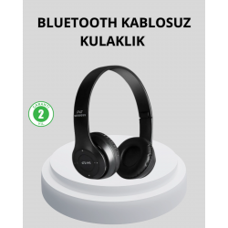 Mey İthalat® Kablosuz Bluetooth Kulaklık – Suya Dayanıklı ve Uzun Ömürlü Kullanım