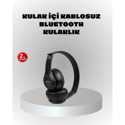 Mey İthalat® Kablosuz Bluetooth Kulaklık – TF Kart, AUX, Mikrofonlu, Suya Dayanıklı, 10m Menzil