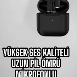 Mey İthalat® Kablosuz Bluetooth Kulaklık TWS Çift Kulaklık TWS Pro 5