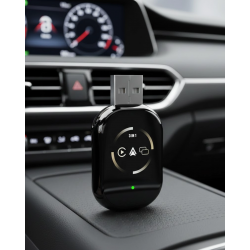 Mey İthalat® Kablosuz CarPlay Android Auto Adaptörü Otomatik Eşleşme