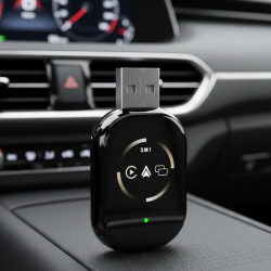 Mey İthalat® Kablosuz CarPlay Android Auto Adaptörü Otomatik Eşleşme