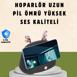 Mey İthalat® Kablosuz İndüksiyonlu Telefon Tutucu & Hoparlör – Net Ses, Kolay Kullanım