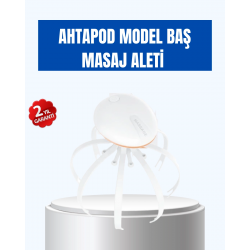 Mey İthalat® Kablosuz Kafa ve Boyun Masaj Aleti Akıllı Kapanmalı Derin Rahatlama