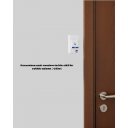 Mey İthalat® Kablosuz Kapı Zili Ev ve Ofis İçin Konforlu Çözüm