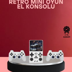 Mey İthalat® Kablosuz Kollu El Oyun Konsolu TV Bağlantı Destekli