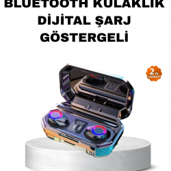 Mey İthalat® Kablosuz Kulaklık Uzun Pil Ömürlü Şarj Kutulu Ergonomik Hafif Tasarım