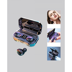 Mey İthalat® Kablosuz Kulaklık Uzun Pil Ömürlü Şarj Kutulu Ergonomik Hafif Tasarım