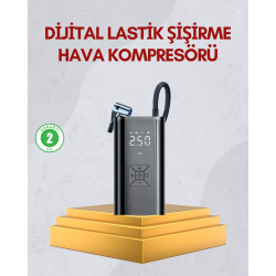 Mey İthalat® Kablosuz Kullanımlı Dijital Kontrollü Taşınabilir Şişirme Cihazı