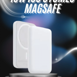 Mey İthalat® Kablosuz Magsafe Hızlı Şarj 5.000 mah Kablosuz Şarj Cihazı