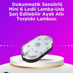 Mey İthalat® Kablosuz Manyetik Montajlı Araba İçin 7 Renkli Ambiyans Işığı Seti