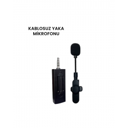 Mey İthalat® Kablosuz Mikrofon K35