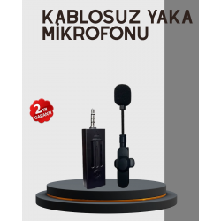 Mey İthalat® Kablosuz Profesyonel Mikrofon – 360° Ses Yakalama, 60 m Menzil, Gürültü Engelleyici
