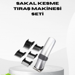 Mey İthalat® Kablosuz Profesyonel Tıraş Makinesi – Şarjlı, 60 Dakika Kullanım Süreli, Çelik Bıçaklı, Sessiz Motor