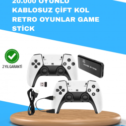 Mey İthalat® Kablosuz Retro TV Oyun Konsolu – 30.000+ Oyun, HD Çıkış & Kablosuz Gamepad ile Efsanevi Oyun Deneyimi