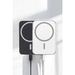 Mey İthalat® Kablosuz Şarj Aleti Magsafe Araç Içi Manyetik Şarj 15W İOS Uyumlu