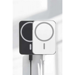 Mey İthalat® Kablosuz Şarj Aleti Magsafe Araç Içi Manyetik Şarj 15W İOS Uyumlu