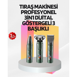Mey İthalat® Kablosuz Şarjlı Çok Amaçlı Tıraş Makinesi