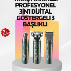 Mey İthalat® Kablosuz Şarjlı Çok Amaçlı Tıraş Makinesi