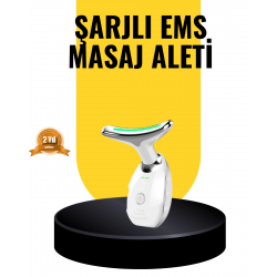 Mey İthalat® Kablosuz Şarjlı Yüz Masaj Cihazı | Cilt Yenileyici ve Nem Dengeleyici