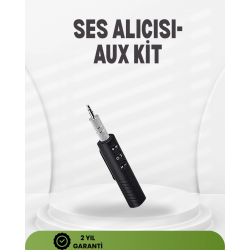 Mey İthalat® Kablosuz Ses Çözümü – 3.5mm Jaklı Bluetooth Müzik Alıcısı