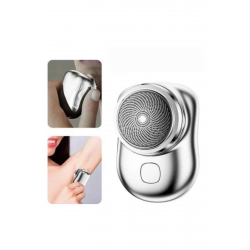 Mey İthalat® Kablosuz Tıraş Makinesi Günlük Hızlı Taşınabilir Şarjlı Yuvarlak Paslanmaz Çelik