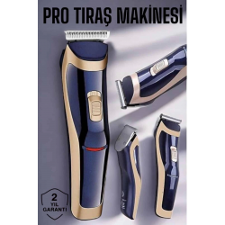 Mey İthalat® Kablosuz Tıraş Makinesi Hızlı Şarj ve Uzun Süreli Kullanım, Sessiz ve Güçlü Motor