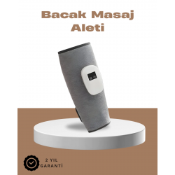 Mey İthalat® Kablosuz Titreşimli Baldır Masaj Aleti – Isıtmalı, 3 Basınç Ayarlı, Şarjlı ve Taşınabilir