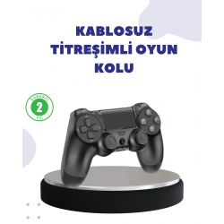Mey İthalat® Kablosuz Titreşimli Oyun Kolu – Yüksek Hassasiyetli Analog Kontrol ve Ergonomik Tutma