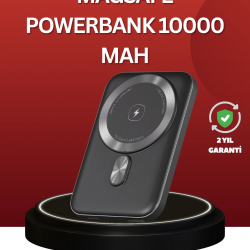 Mey İthalat® Kablosuz ve Kablolu Kullanım Sunan Taşınabilir Powerbank