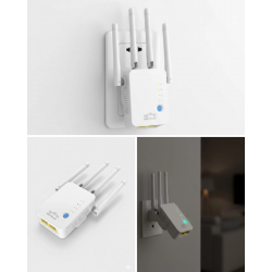 Mey İthalat® Kablosuz WiFi Tekrarlayıcı 300Mbps