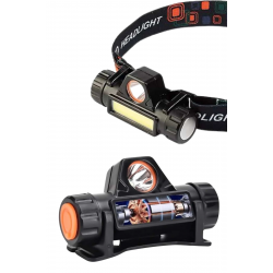 Mey İthalat® Kafa Lambası Çalışma Işığı Kafa Feneri Şarjlı Mıknatıslı Fenerli