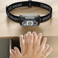 Mey İthalat® Kafa Lambası Kamp Lambası Led Işık Şarjlı Ayarlanabilir