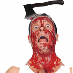 Mey İthalat® Kafaya Saplanmış Halloween Kanlı Balta Şaka Tacı