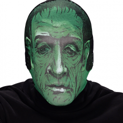 Mey İthalat® Kafaya Tam Geçmeli Bez Frankenstein Maskesi - Streç Korku Maskesi - 3D Baskılı Maske Model 5