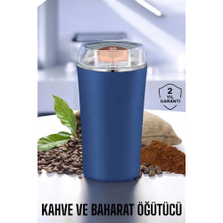 Mey İthalat® Kahve Ve Baharat Öğütücü Dayanıklı Paslanmaz Çelik Kolay Kullanım