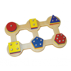 Mey İthalat® KAL-1013 Altılı Geometrik Sök Tak -Chiva