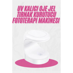 Mey İthalat® Kalıcı Oje Kurutucu Mini UV Işınlı Taşınabilir Hızlı ve Pratik Oje Kurutucu