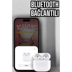Mey İthalat® Kaliteli Ucuz İOS ve Android Uyumlu TWS Bluetooth Kulaklık ANC Özelliği