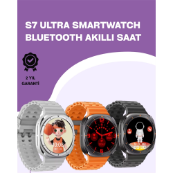 Mey İthalat® Kalori ve Nabız Ölçen Akıllı Saat | Sağlık Takip Fonksiyonlu | Silikon Kordon