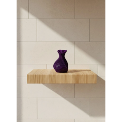 Mey İthalat® KALPLİ VAZO MOR