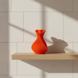 Mey İthalat® KALPLİ VAZO TURUNCU