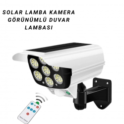 Mey İthalat® KAMERA GÖRÜNÜMLÜ BAHÇE LAMBA