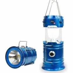 Mey İthalat® Kamp Lambası El Feneri Askılı Büyük Boy USB Şarjlı Işıldak
