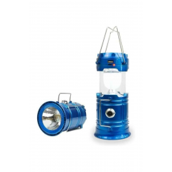 Mey İthalat® Kamp Lambası El Feneri Askılı Büyük Boy USB Şarjlı Işıldak