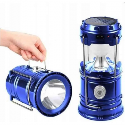 Mey İthalat® Kamp Lambası Güneş Enerjili Led Lamba Işıldak Şarjlı Powerbank Özellikli