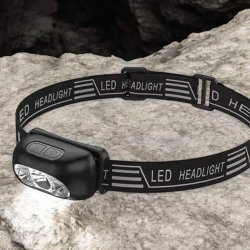 Mey İthalat® Kamp Lambası Led Işık Kafa Lambası Balıkçı Lambası Ayarlanabilir