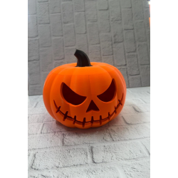 Mey İthalat® Kapaklı Balkabağı Dekor Kutusu 21×15 cm Halloween Temalı Saklama