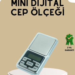 Mey İthalat® Kapaklı Dijital Cep Terazisi Hassasiyet 300 Gr