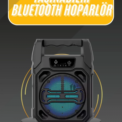 Mey İthalat® Karaoke Mikrofonlu Fm Radyolu Bluetooth Hoparlör Yüksek Ses Kaliteli